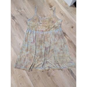 Forever 21 Custom OOAK Tie Dyed Burnout Tank Dress